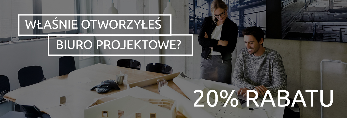 EliteCAD dla nowej pracowni architektonicznej: -20% na start